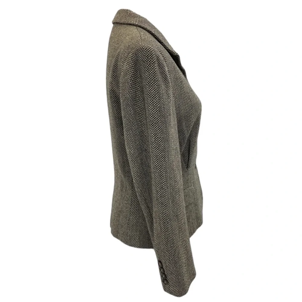 Ralph Lauren Purple Label Wool/Cashmere Jacket 10 Brown - Picture 3 of 15